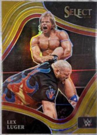 Lex Luger [Gold Prizm] #300