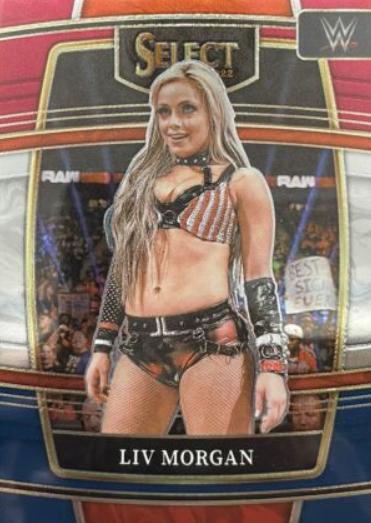 Liv Morgan [Red & Blue Prizm] #44