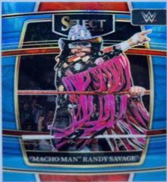 Macho Man Randy Savage [Light Blue Prizm] #72