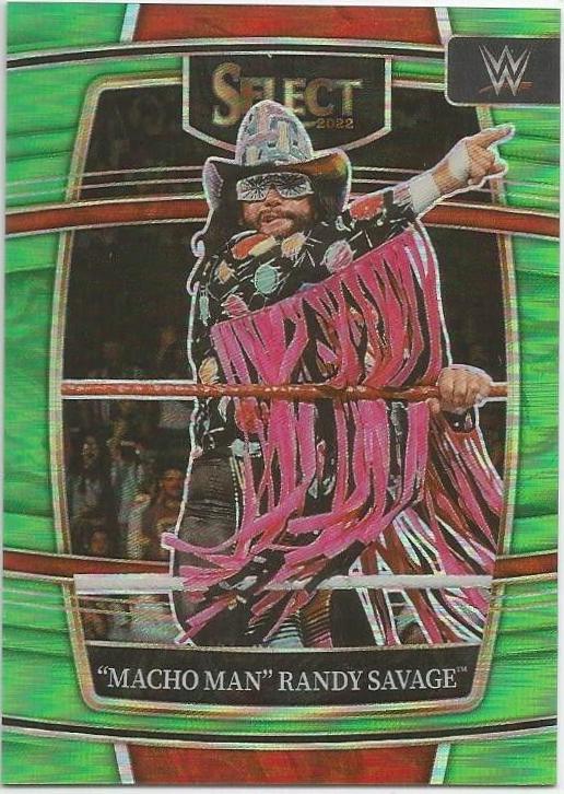 Macho Man Randy Savage [Neon Green Prizm] #72