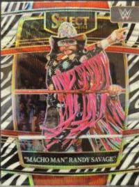 Macho Man Randy Savage [Zebra Prizm] #72