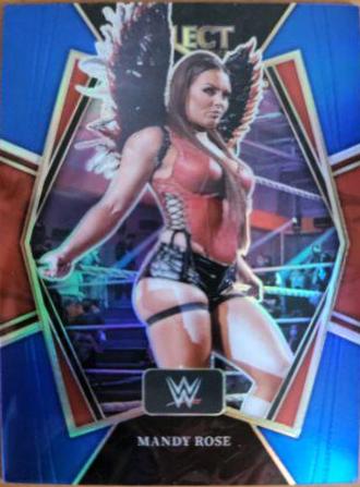 Mandy Rose [Blue Prizm] #156