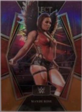 Mandy Rose [Purple & Orange Prizm] #156