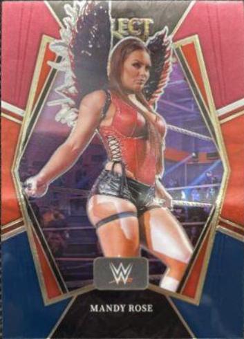 Mandy Rose [Red & Blue Prizm] #156