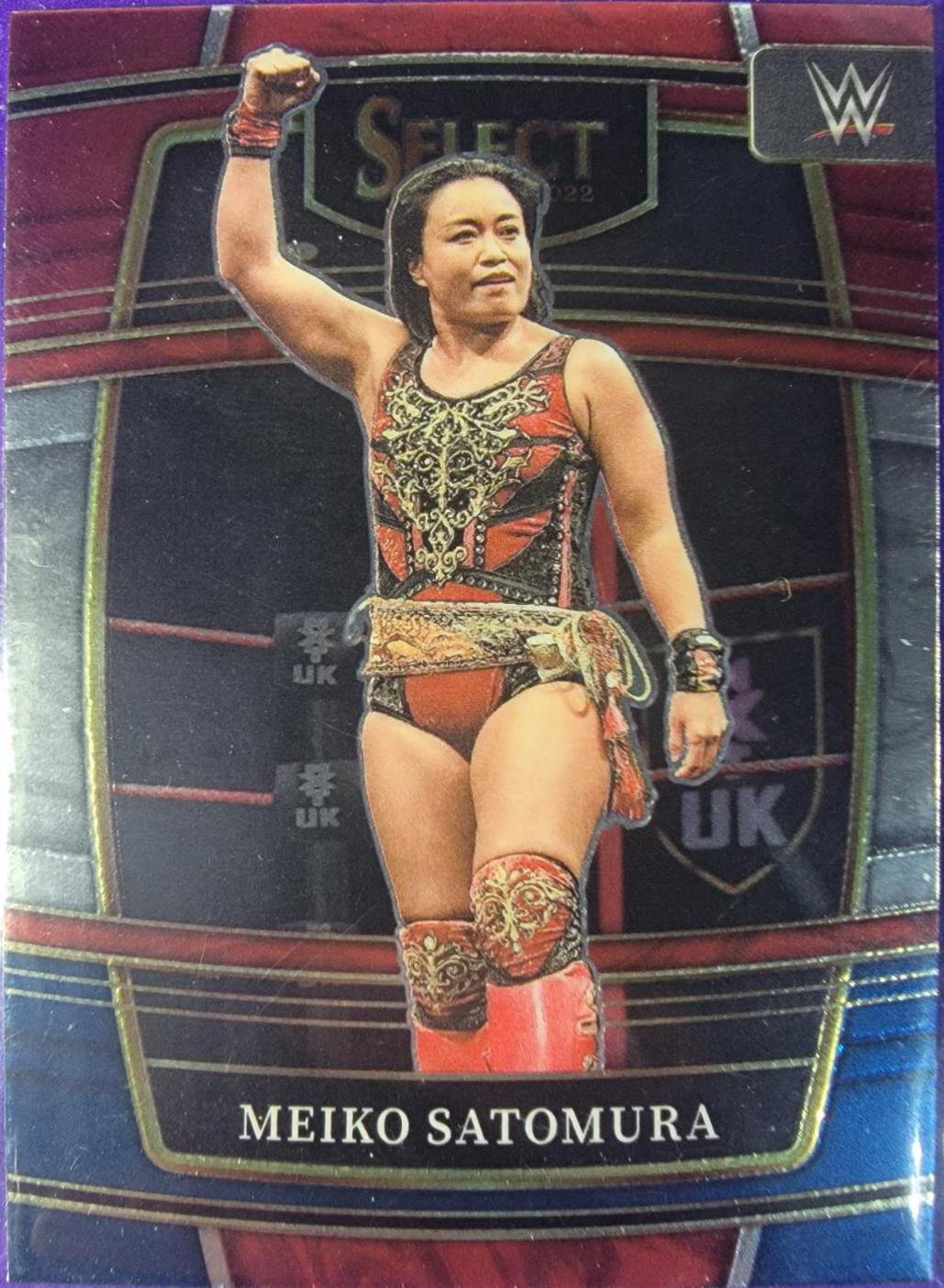 Meiko Satomura [Red & Blue Prizm] #12