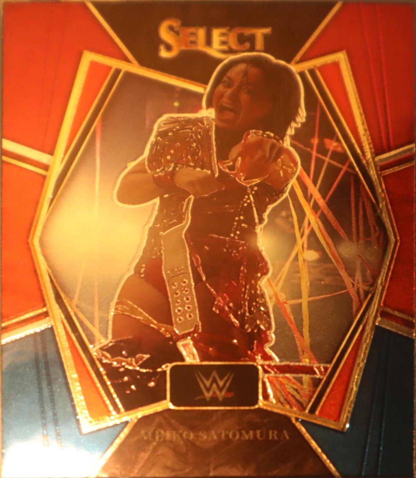 Meiko Satomura [Red & Blue Prizm] #176