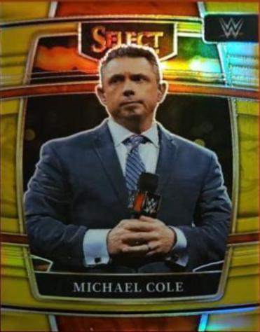Michael Cole [Gold Prizm] #100