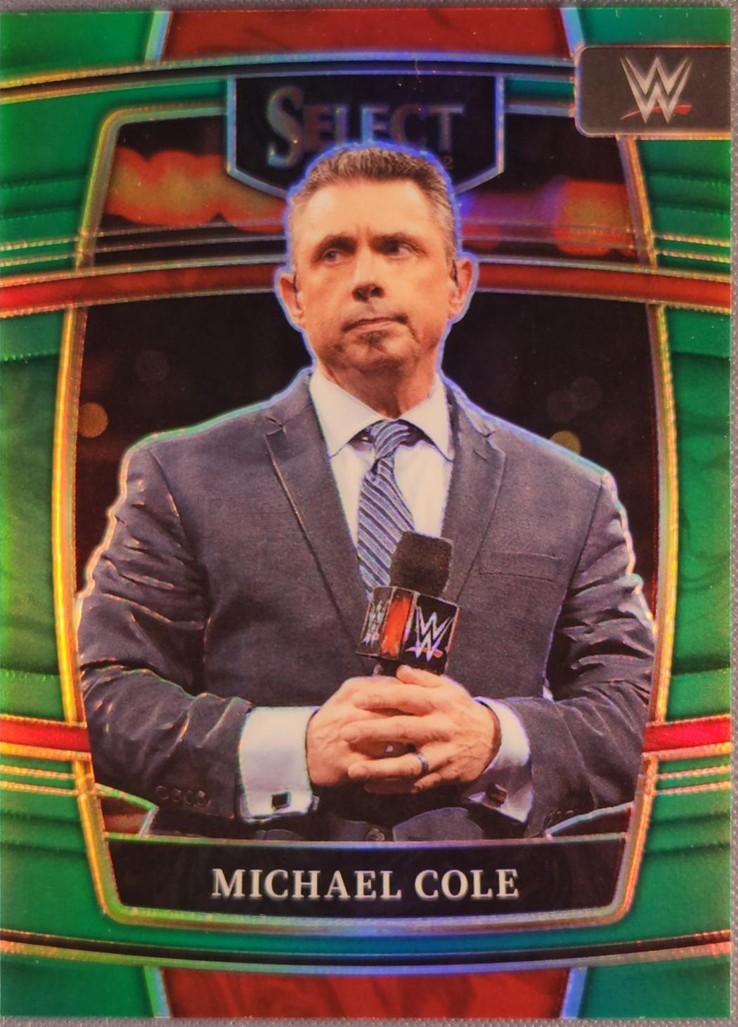 Michael Cole [Green Prizm] #100
