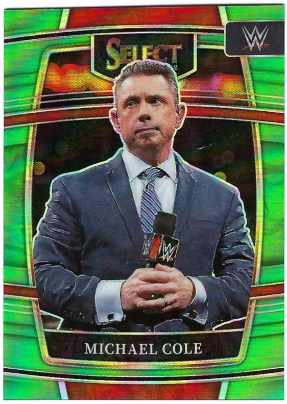 Michael Cole [Neon Green Prizm] #100