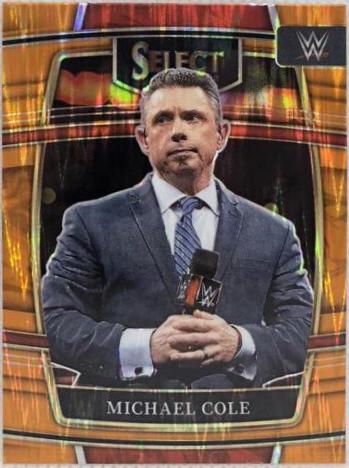 Michael Cole [Orange Flash] #100