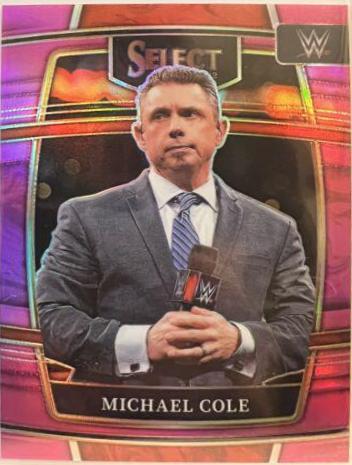 Michael Cole [Pink Prizm] #100