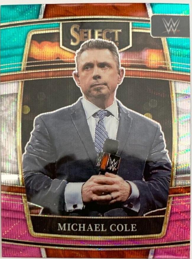 Michael Cole [Tri Color Prizm] #100