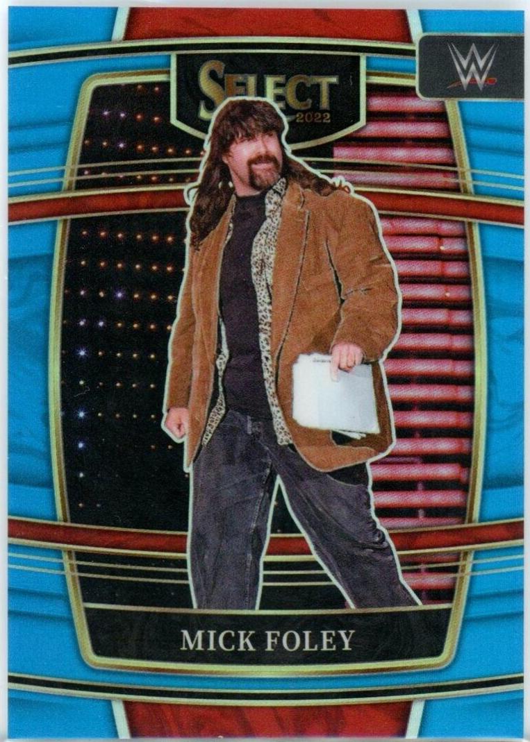 Mick Foley [Light Blue Prizm] #24