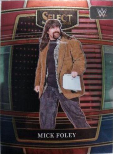 Mick Foley [Red & Blue Prizm] #24