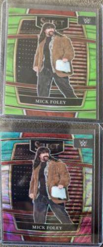 Mick Foley [Tri Color Prizm] #24