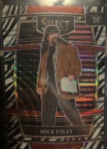 Mick Foley [Zebra Prizm] #24
