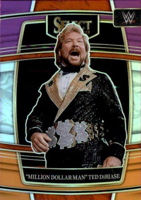 Million Dollar Man Ted DiBiase [Purple & Orange Prizm] #88