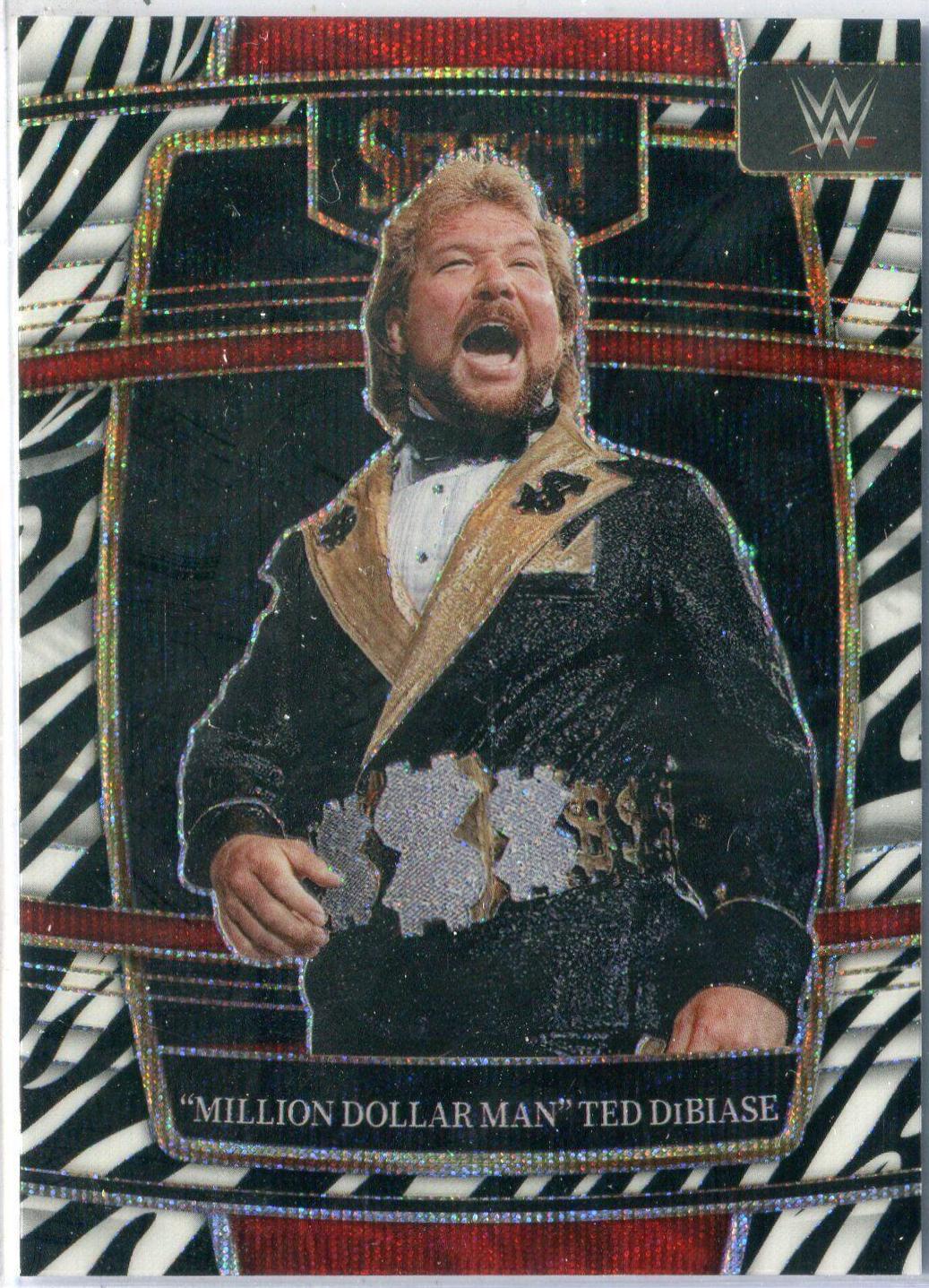 Million Dollar Man Ted DiBiase [Zebra Prizm] #88