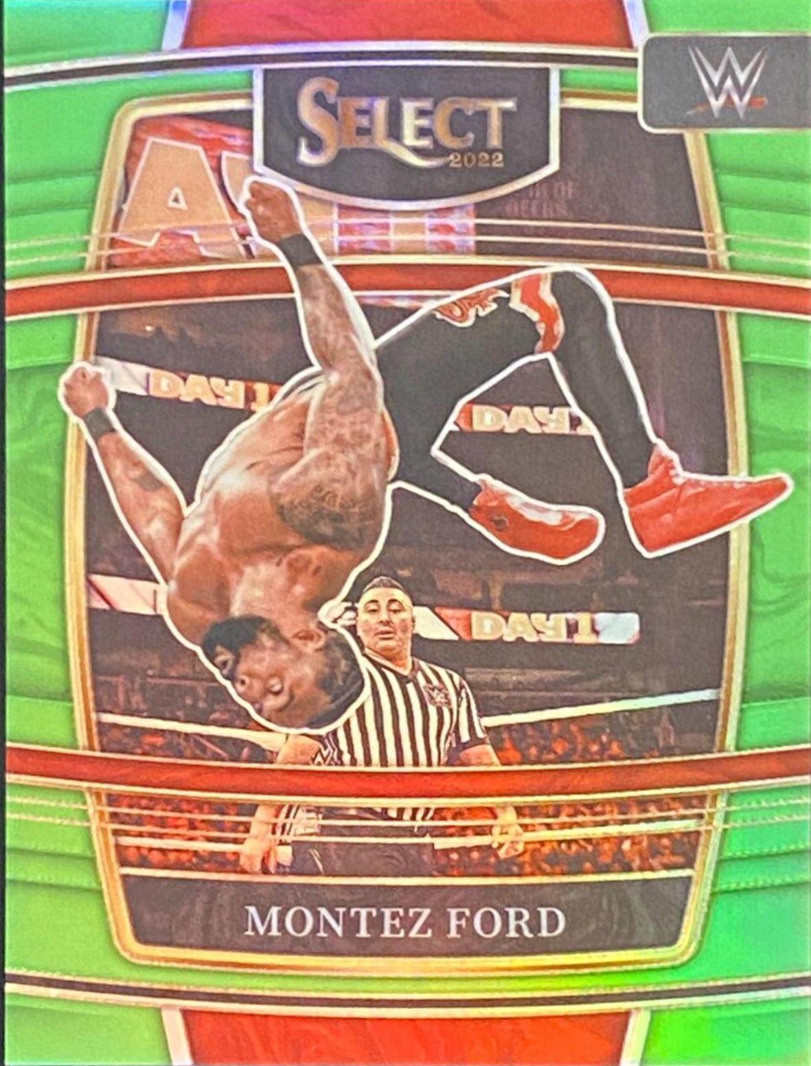 Montez Ford [Neon Green Prizm] #22