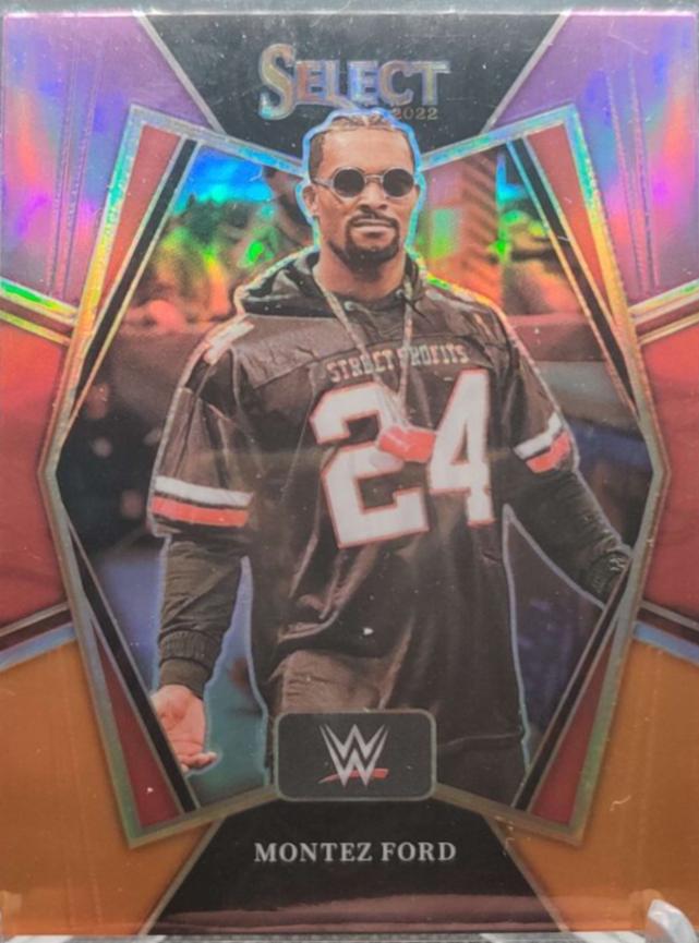 Montez Ford [Purple & Orange Prizm] #186