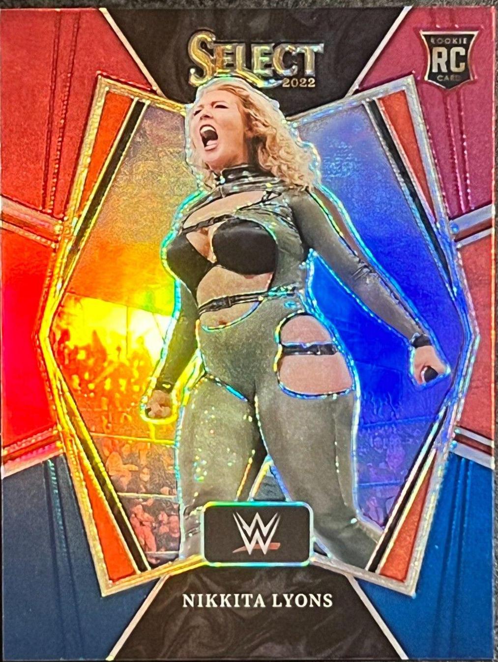 Nikkita Lyons [Red & Blue Prizm] #194