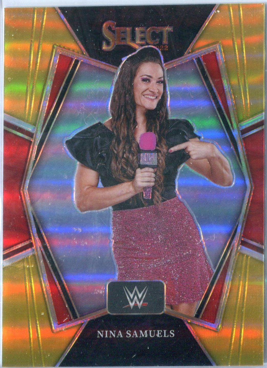 Nina Samuels [Gold Prizm] #128
