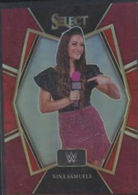 Nina Samuels [Maroon Prizm] #128