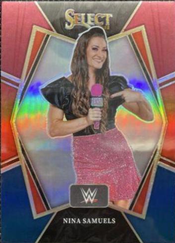 Nina Samuels [Red & Blue Prizm] #128