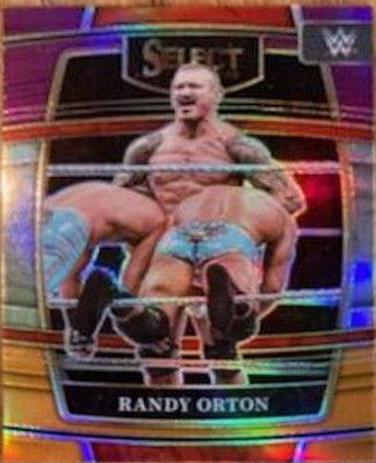 Randy Orton [Purple & Orange Prizm] #168