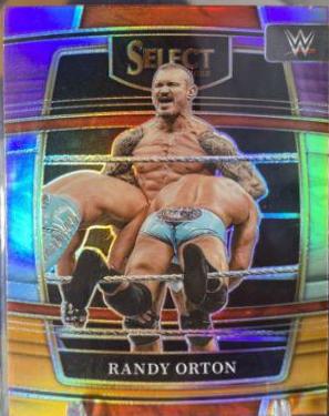 Randy Orton [Purple & Orange Prizm] #94