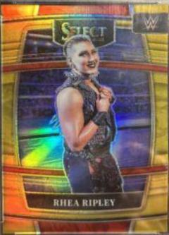 Rhea Ripley [Gold Prizm] #16