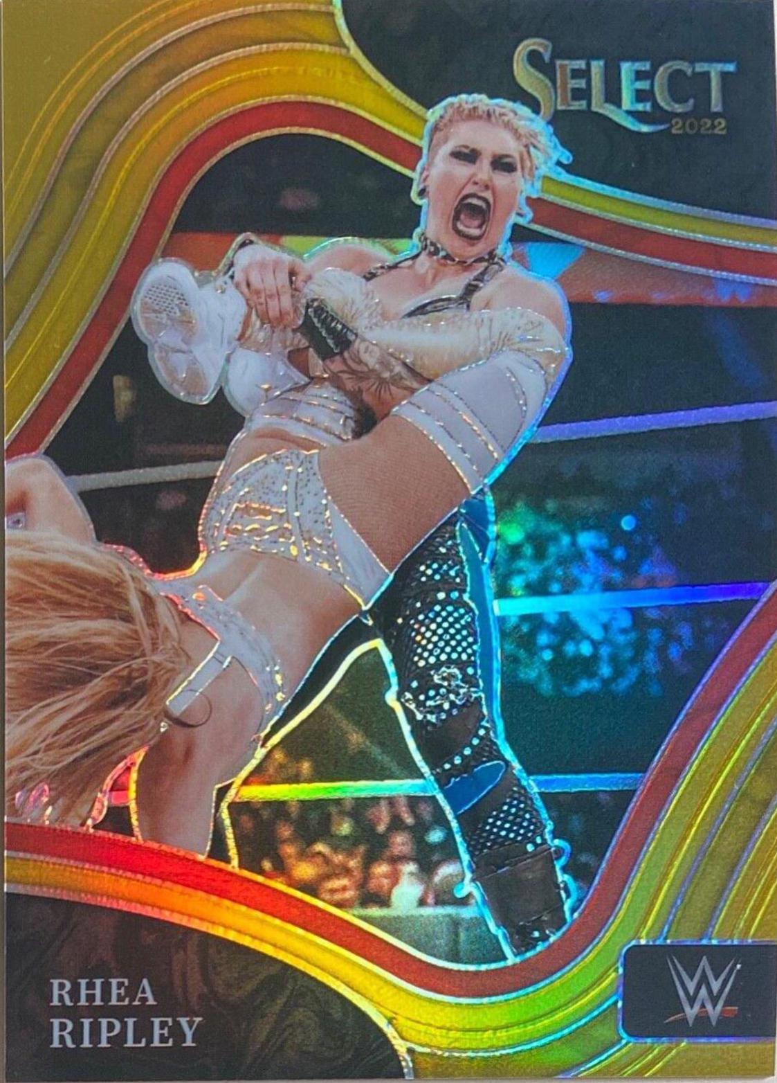 Rhea Ripley [Gold Prizm] #283