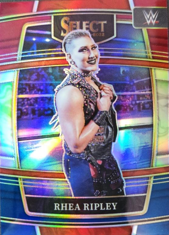 Rhea Ripley [Red & Blue Prizm] #16