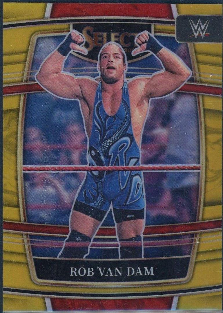 Rob Van Dam [Gold Prizm] #92