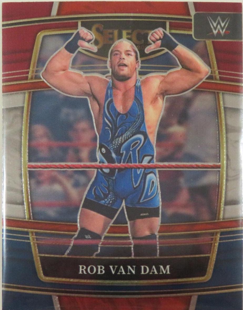 Rob Van Dam [Red & Blue Prizm] #92