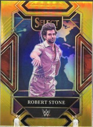 Robert Stone [Gold Prizm] #347