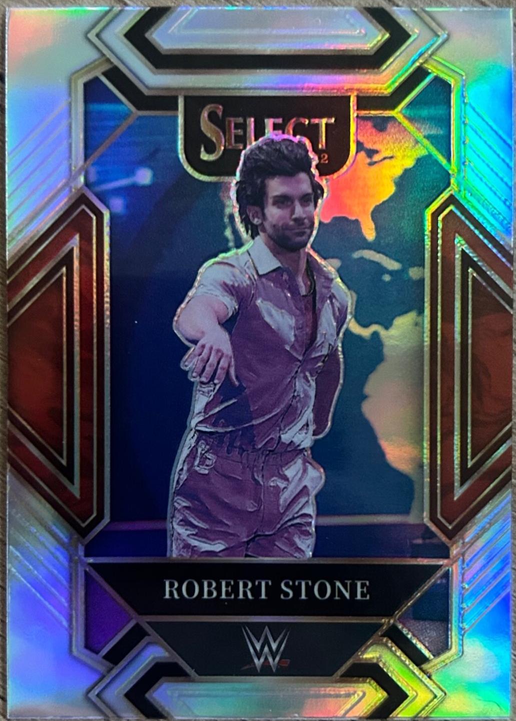Robert Stone [Silver Prizm] #347
