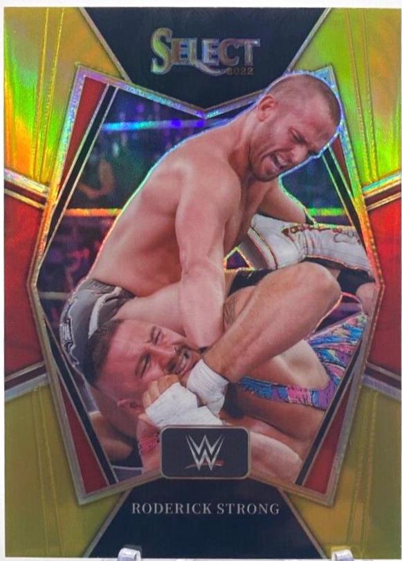Roderick Strong [Gold Prizm] #150