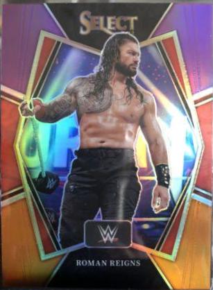 Roman Reigns [Purple & Orange Prizm] #160