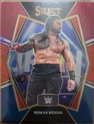 Roman Reigns [Red & Blue Prizm] #160