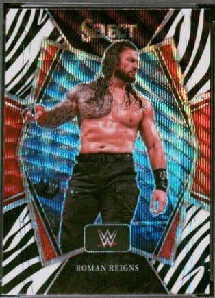 Roman Reigns [Zebra Prizm] #160