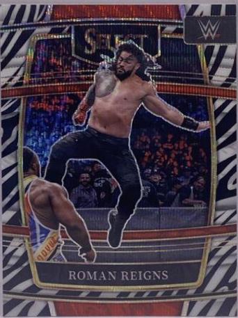 Roman Reigns [Zebra Prizm] #56