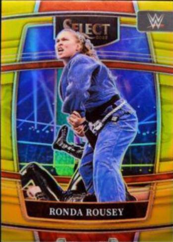 Ronda Rousey [Gold Prizm] #90
