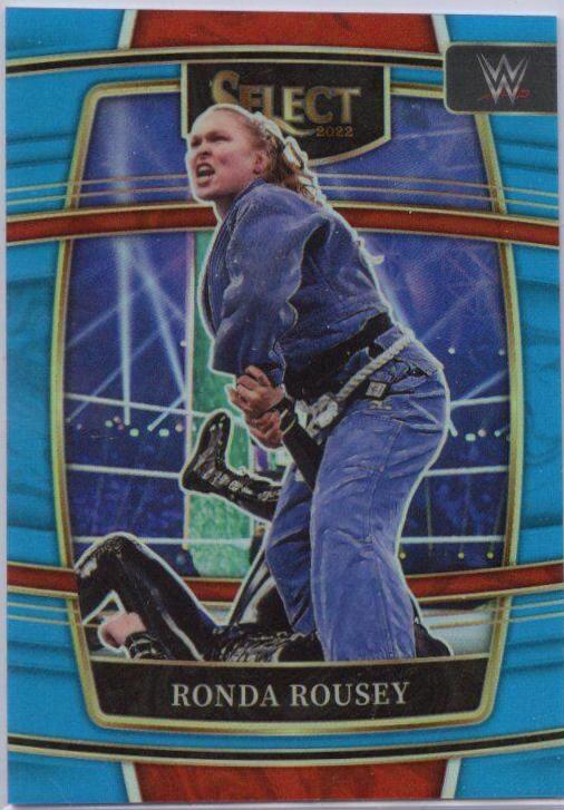 Ronda Rousey [Light Blue Prizm] #90
