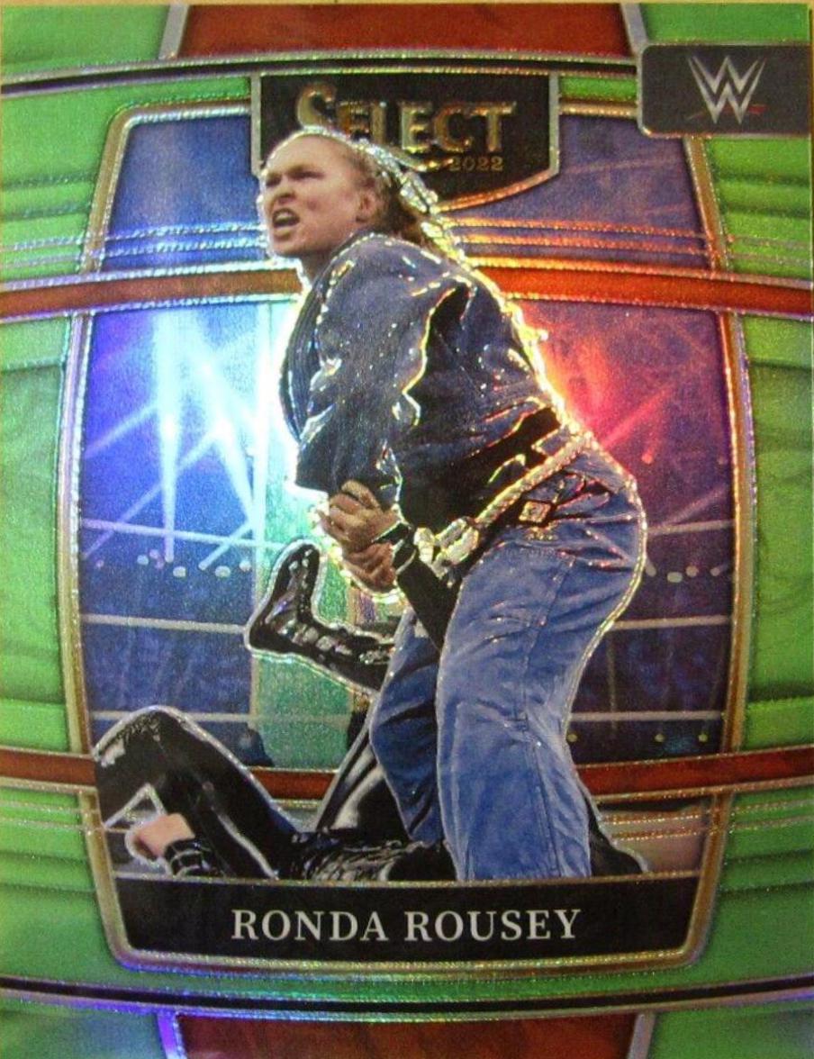 Ronda Rousey [Neon Green Prizm] #90