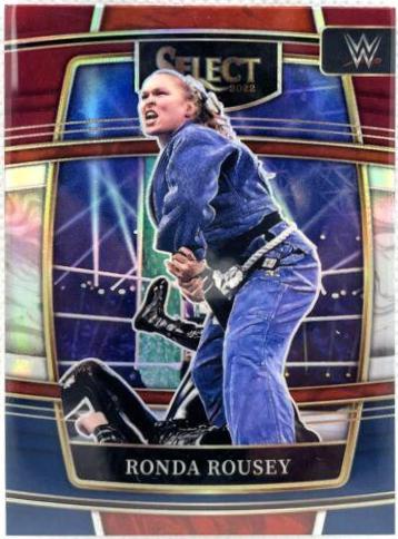 Ronda Rousey [Red & Blue Prizm] #90