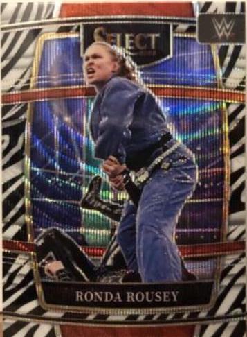 Ronda Rousey [Zebra Prizm] #90