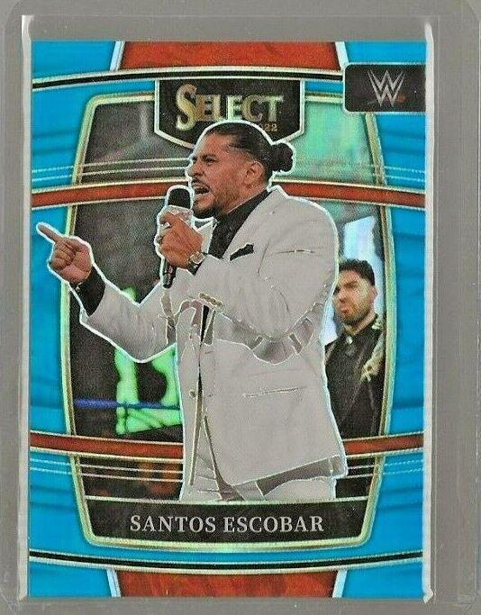 Santos Escobar [Light Blue Prizm] #76