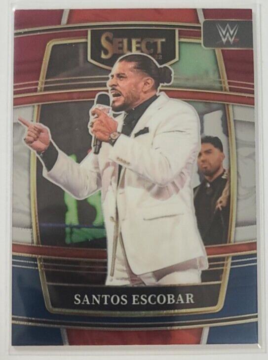 Santos Escobar [Red & Blue Prizm] #76
