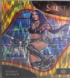 Sasha Banks [Gold Prizm] #285